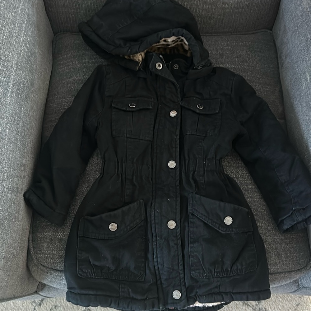 Girl Black Jacket